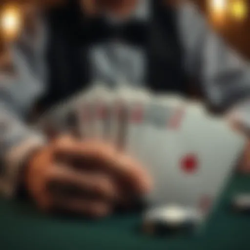 Diverse types of poker hands illustrated