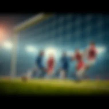 A historical timeline showcasing the evolution of goal scoring in the league.