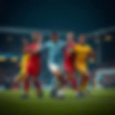 A graphic representation of the impact of top scorers on their teams.