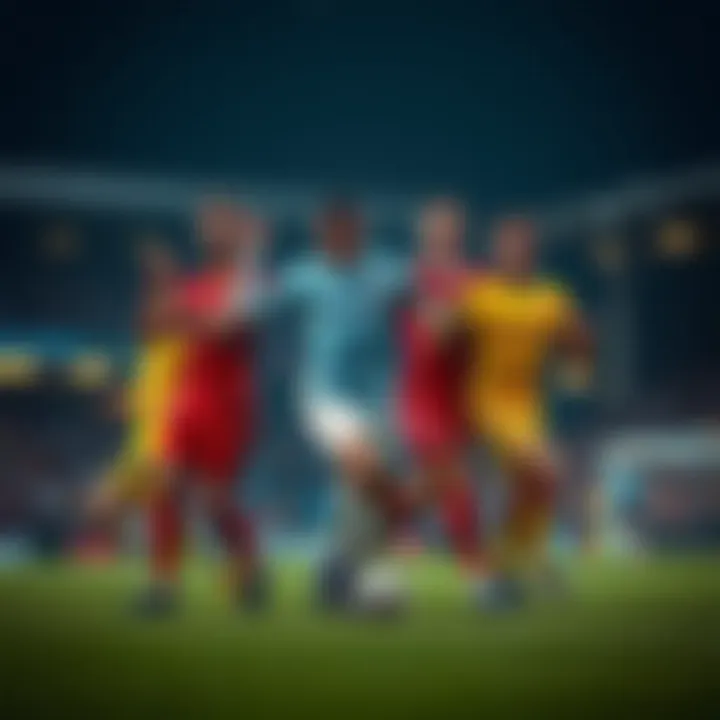 A graphic representation of the impact of top scorers on their teams.