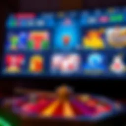A captivating online casino interface showcasing various games