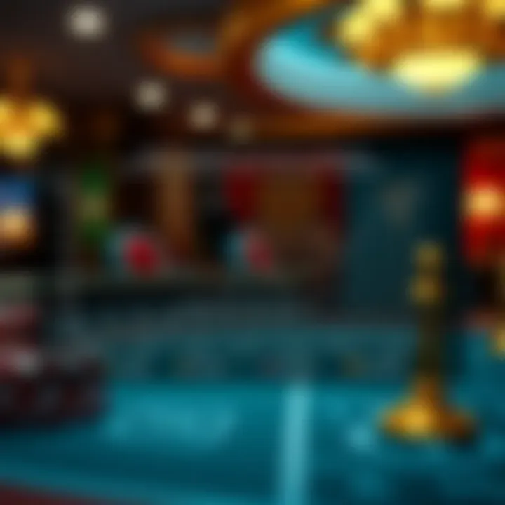 Graph showcasing regulatory frameworks affecting casino operations