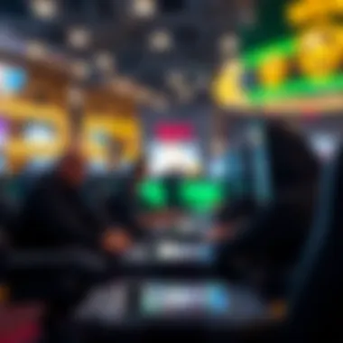 A visual representation of security measures in mobile gaming.