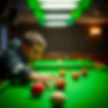 Key moments in snooker games