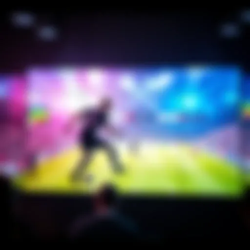 Dynamic soccer match broadcast interface