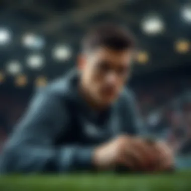 A visual representation of ethical considerations in sports betting