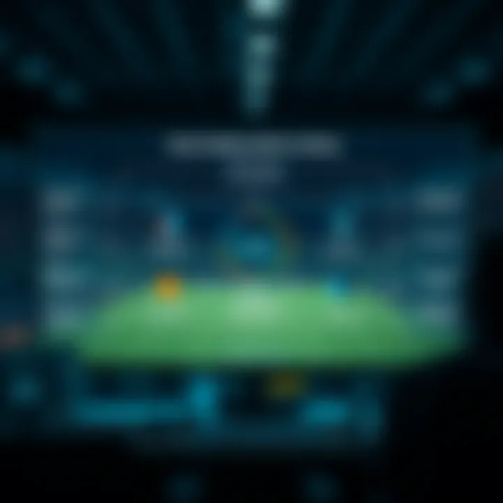 Diagram illustrating the workings of sports betting software