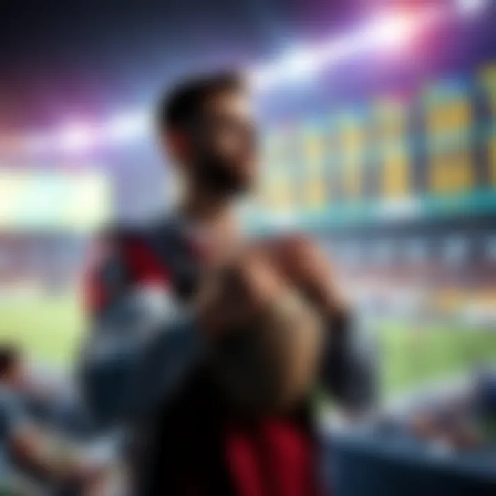 Latest trends in sports betting illustrated through dynamic graphics