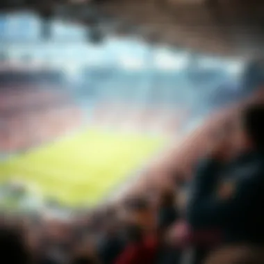 Fans in the Stadium Stadium filled with enthusiastic fans