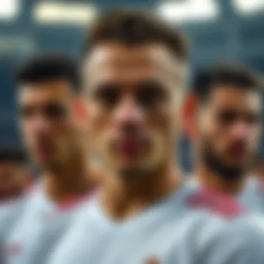 Prominent players of the Syrian national football team