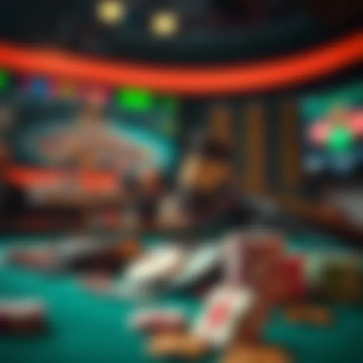 A visual representation of legal considerations in the gambling industry.