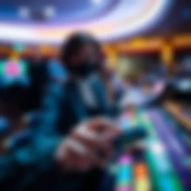 A depiction of security features within gambling applications ensuring user safety.