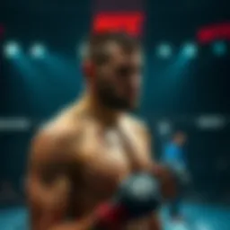 Visual representation of UFC betting concepts