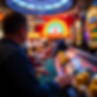 An infographic showcasing user experience features in mobile casino apps.